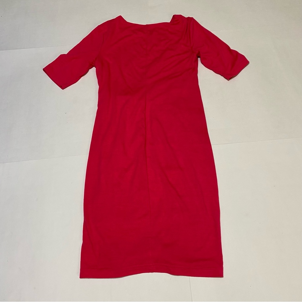 14. Philosophy Vibrant Pink Midi Dress - Picture 7 of 7